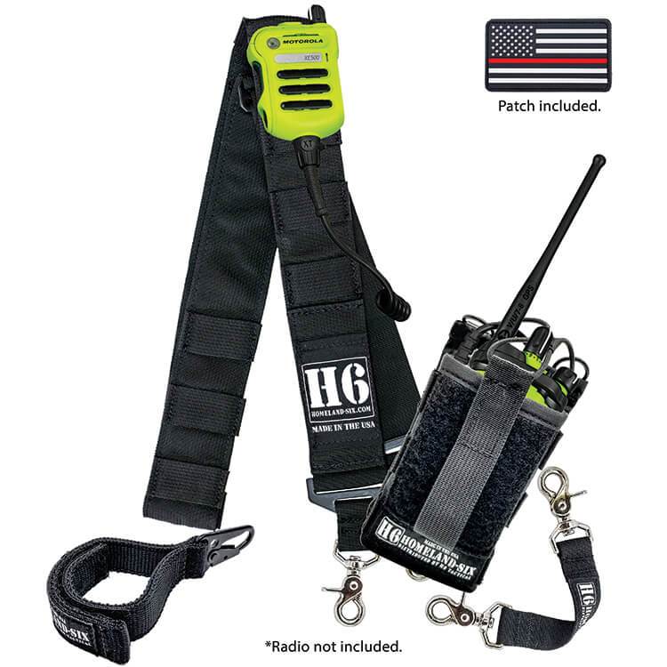 H6 Radio Strap Kit (Black)