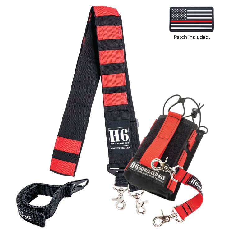 H6 Radio Strap Kit - Inferno Series