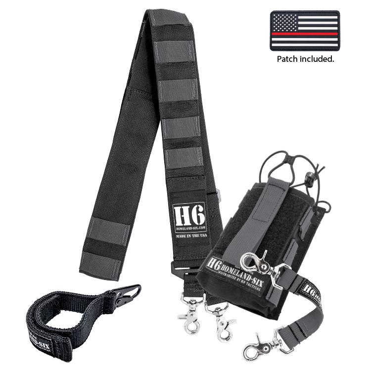 H6 Radio Strap Kit - Iron Series