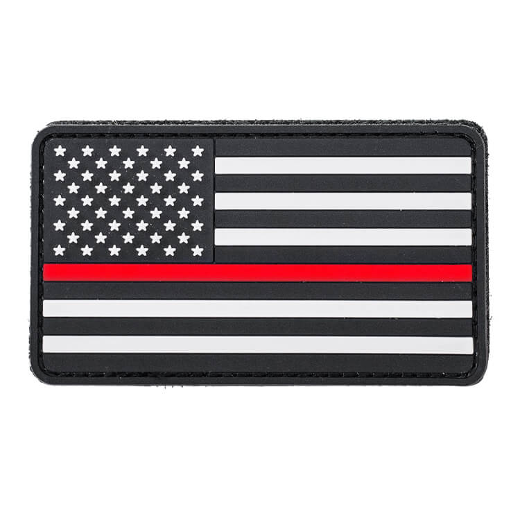 US Flag Patch Desert | Velcro, 2 x 3.25