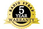 5 Year warranty Radio Strap