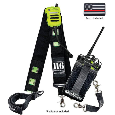 H6 Radio Strap Kit - IdentiFire & Reflective Silver