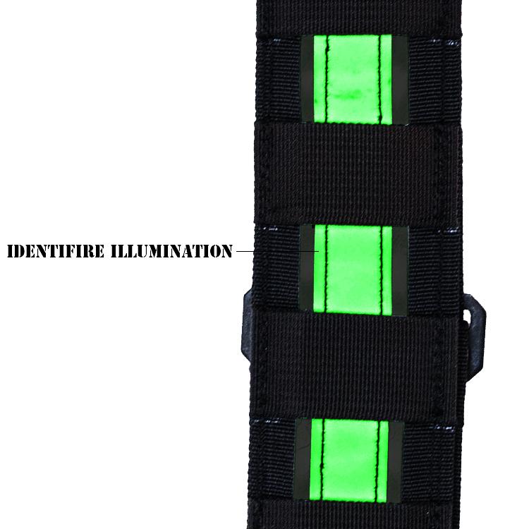 H6 IdentiFire Glow Custom Tactical Radio Strap
