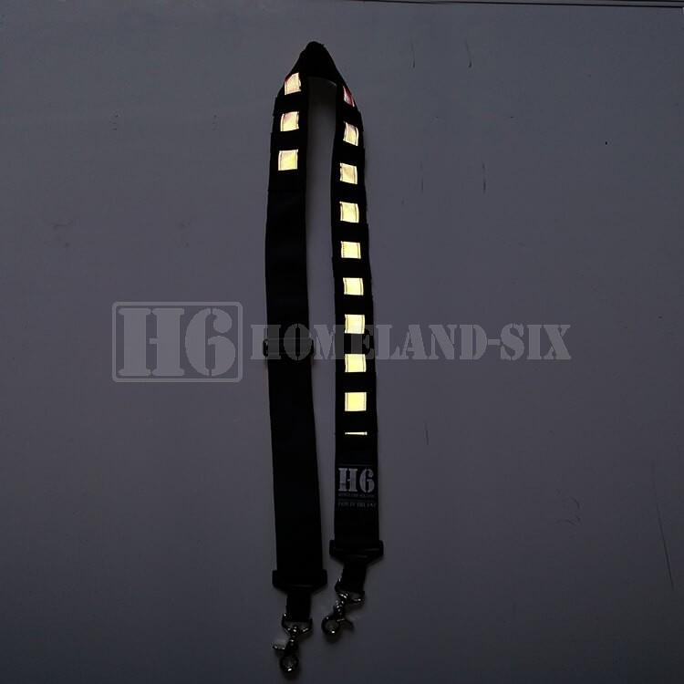 H6 Radio Strap w/ 3M Red/Orange Reflective H6 Radio Straps 