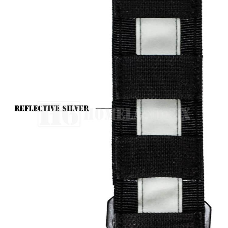 H6 Radio Strap w/ 3M Silver Reflective H6 Radio Straps 