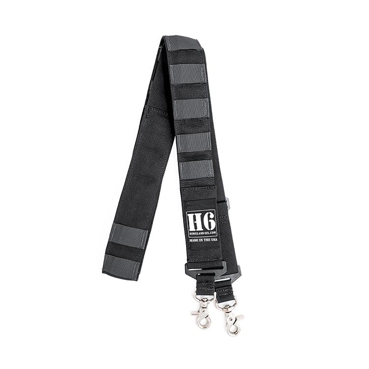 Iron Series Gray Firefighter Radio Strap